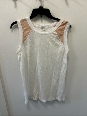 Stateside 100% linen tank top
